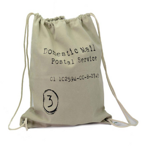 Borsa sacco tessuto crema cm43xh54x6,5