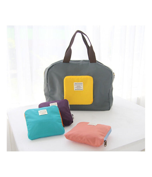 Borsa Street Shopper Bag Richiudibile Iconica Colorata Per Spesa In Teessuto         