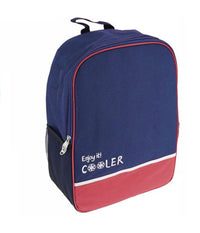 Borsa Termica 15 Litri Frigo Zaino Blu Spiaggia Mare Escursione Pic Nic 8 Ore         