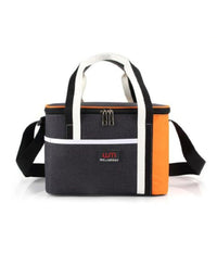 Borsa Termica Bicolor 16 Lt Con Tracolla 32x20x25 Cm Viaggi Mare Campeggio 15407         