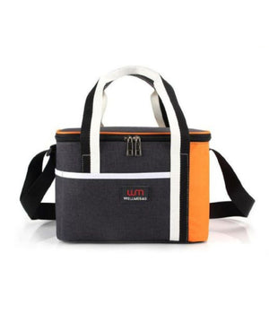 Borsa Termica Bicolor 16 Lt Con Tracolla 32x20x25 Cm Viaggi Mare Campeggio 15407         