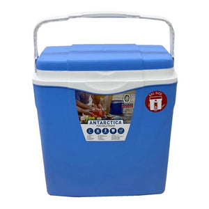 Trade Shop - Borsa Termica Frigo Antarctica In Plastica Da Viaggio Da 32 Lt 40x30x40h Cm 016674 -