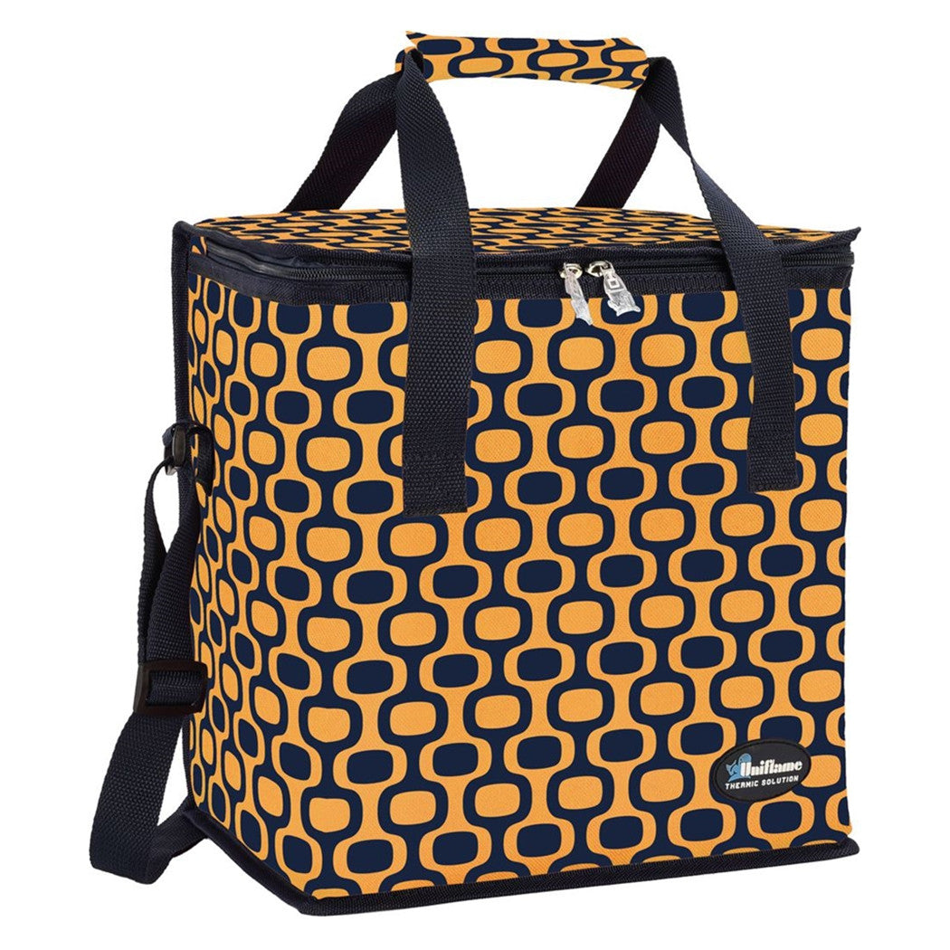 Trade Shop - Borsa Termica Frigo Fantasy Geo 22lt 025193 Con Tracolla Manici Per Picnic Escursioni -