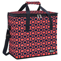 Trade Shop - Borsa Termica Frigo Fantasy Geo 30 Lt 025194 Con Tracolla Manici Per Picnic Escursioni -