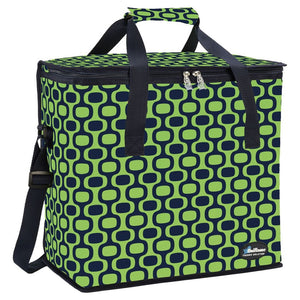 Trade Shop - Borsa Termica Frigo Fantasy Geo 30 Lt 025194 Con Tracolla Manici Per Picnic Escursioni -