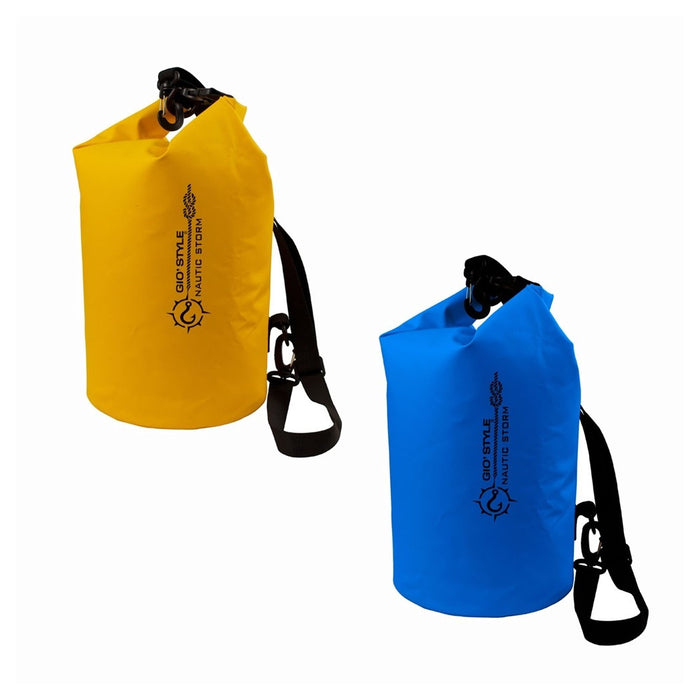 Trade Shop - Borsa Termica Impermeabile Dry Bag Nautic Storm Medium Capacita' Da 10 Lt ø20x45cm -