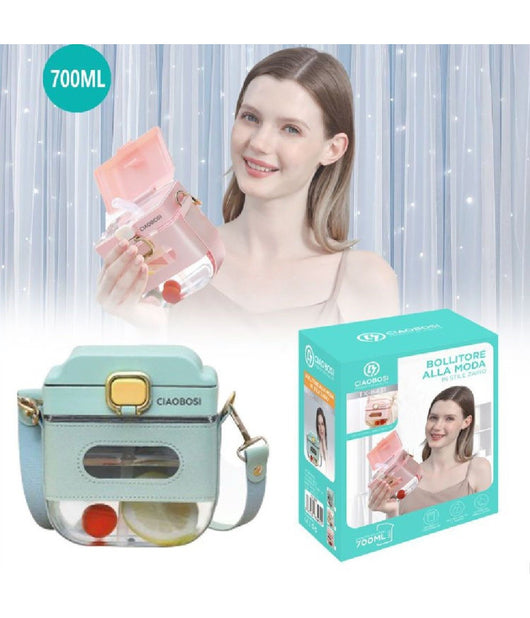 Borsa Zaino Per Bevande Acqua Succhi 700ml Contenitore Portatile Alla Moda Tx-8431         