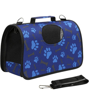 Borsa Zaino Portatile Pieghevole Viaggio Per Animali Cani Gatti A Tracolla Tg.m         