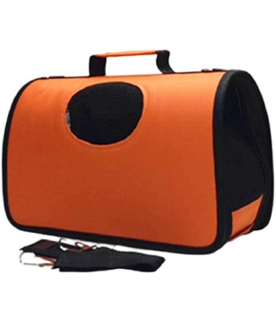 Borsa Zaino Portatile Pieghevole Viaggio Per Animali Cani Gatti A Tracolla Tg.m         