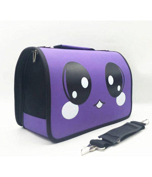 Borsa Zaino Portatile Pieghevole Viaggio Per Animali Cani Gatti A Tracolla Tg.m         