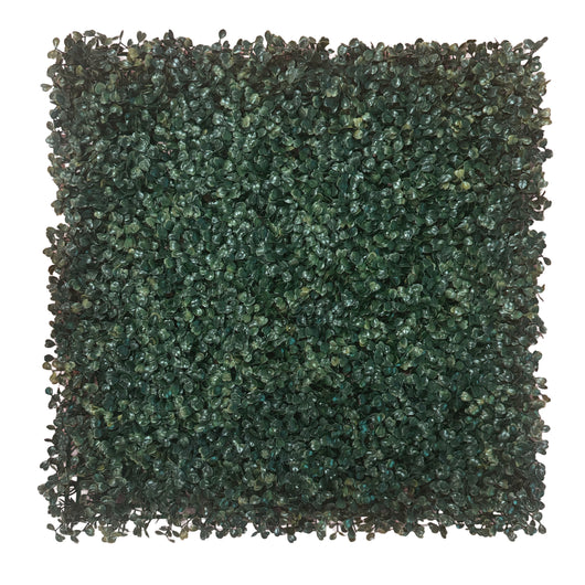 Pannelli Verde Verticale 50×50 cm Ultra-realistici e folti, per interno/esterno BOSSO COMPATTO - Eternal Parquet