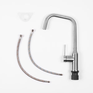 Rubinetto cucina acciaio inox satinato bottle