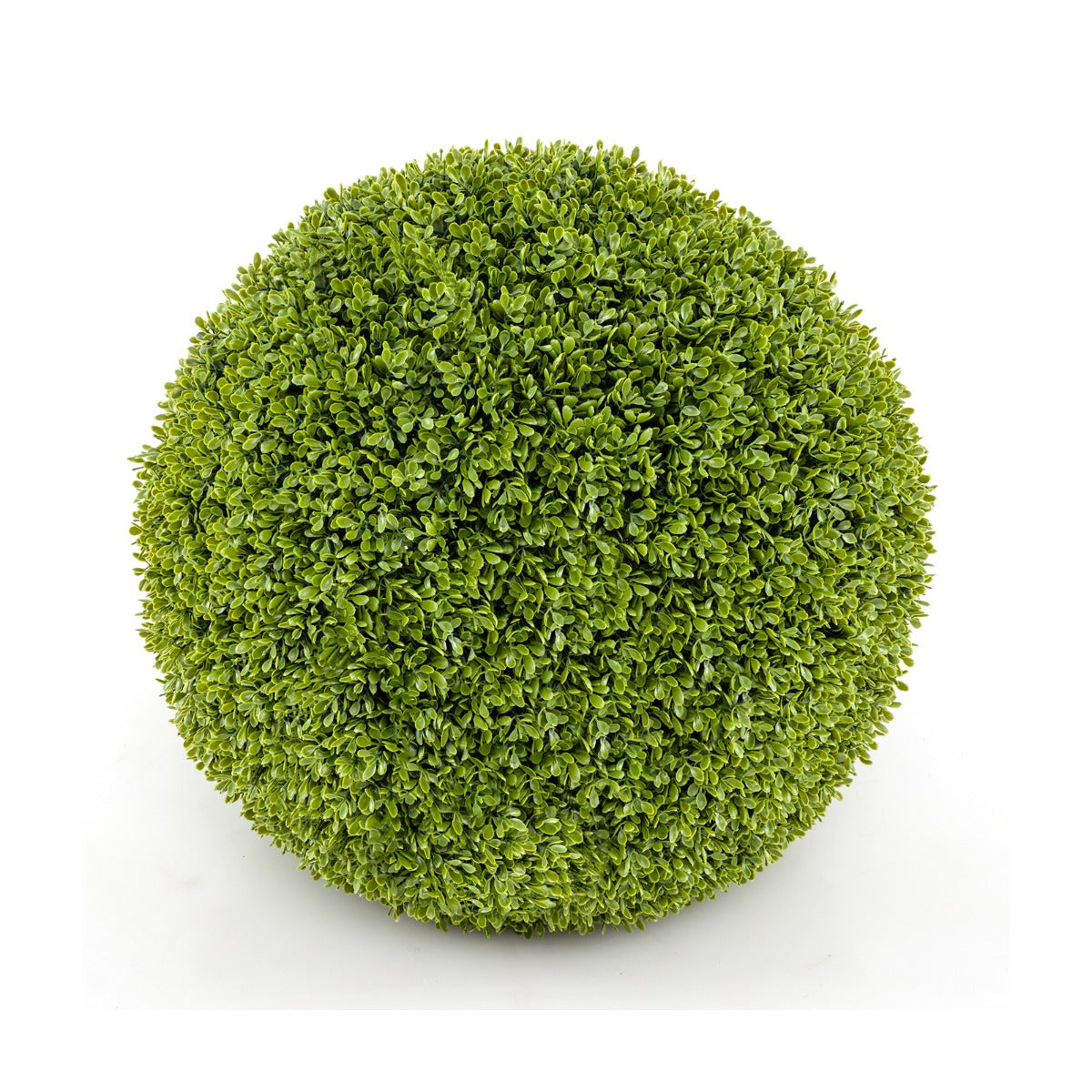 Set di 2 palline decorative di bosso artificiale 39 x 39 x 39 cm facili da installare in PE verde 20_0009830