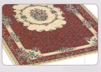 Tappeto Velour Antiscivolo Modello Bouquet By Suardi - 85x150cm - Bordeaux