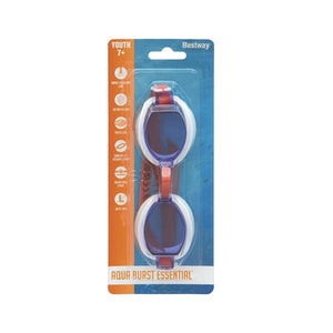 Trade Shop - Box 24 Pz Occhiali Da Nuoto Piscina Per Bambini Ragazzi 7+ Anni Da 3 Colori 30217 -