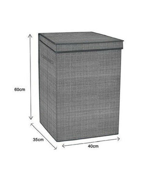 Box Cesto Cesta Salvaspazio Portatutto Giocattoli Biancheria 40x35x60 Cm 79414         