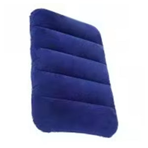 Trade Shop - Box Cuscino Floccato Gonfiabile 31x47cm Cuscinetto Mare Piscina Poggiatesta 017169 -