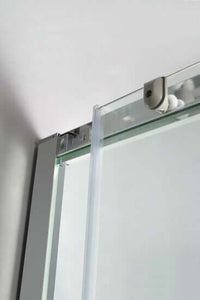 Box Doccia Serigrafato 6mm Doppia Porta Scorrevole H190cm - 100x100