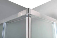 Box Doccia Serigrafato 6mm Doppia Porta Scorrevole H190cm - 70x90