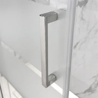 Box doccia 80x120x80 cm con porta scorrevole serigrafata H 200 cm Ted