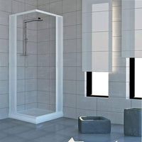 Box doccia Acquario 70x80cm a soffietto apertura angolare