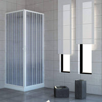Box doccia Acquario 80x80 cm a 2 ante apertura centrale
