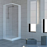 Box doccia Acquario 80x80 cm a 2 ante apertura centrale