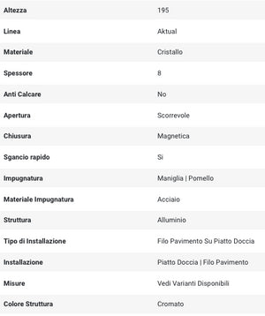 Box doccia angolare 2 lati scorrevoli serigrafato H195cm 8mm EASY Regos-90x120