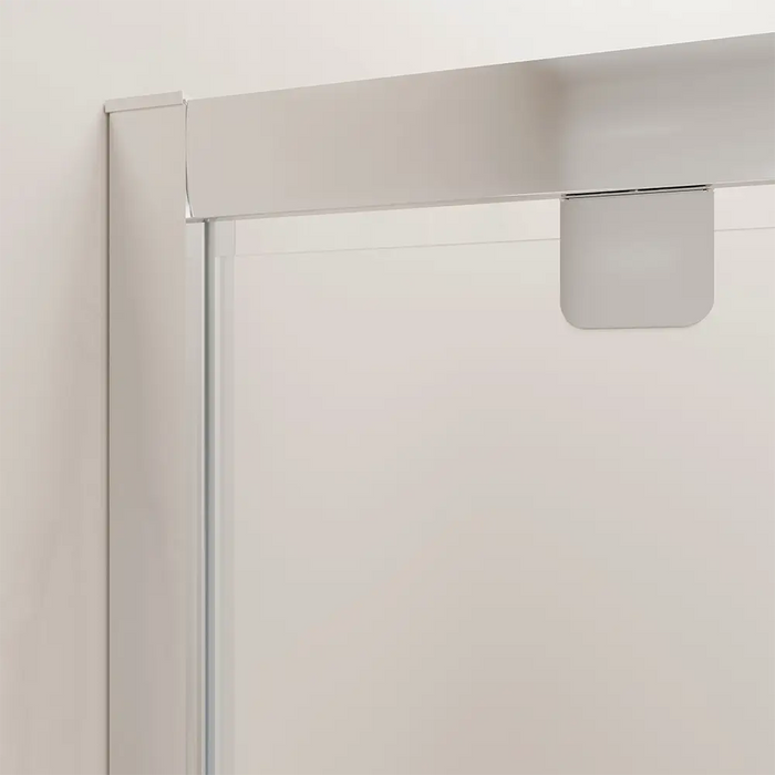 Box doccia 90x100 cm angolare apertura a battente vetro 6mm opaco | Apulia