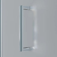 Box doccia 90x90 cm angolare apertura a libro vetro 6mm opaco | Capri