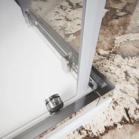 Box doccia 70x90 cm angolare scorrevole vetro trasparente 6 mm h185 | Tonga