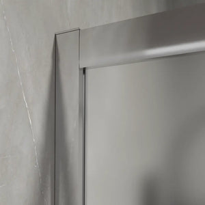 Box doccia angolare 80x120 cm apertura scorrevole in vetro 6mm opaco h198 | Tahiti