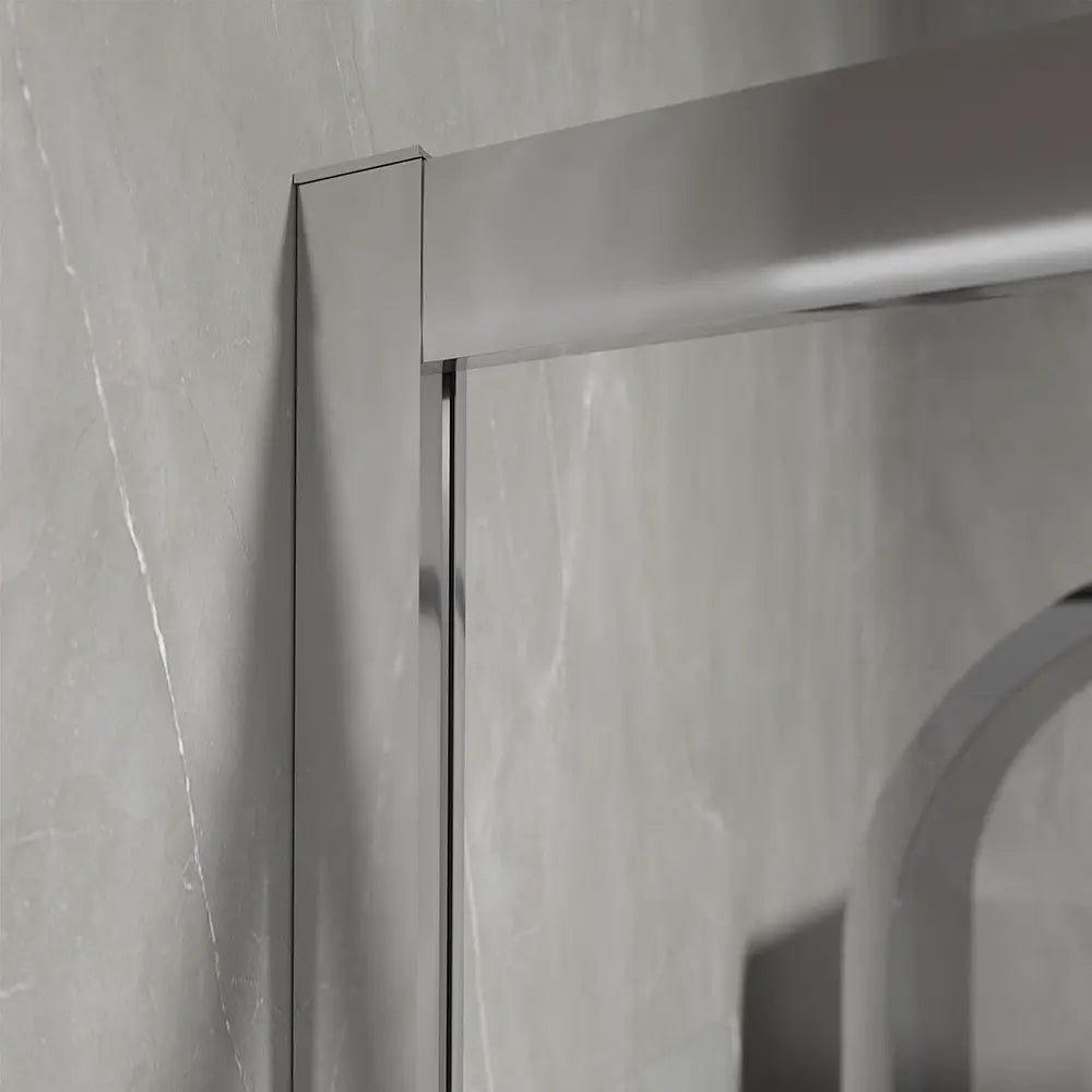 Box doccia angolare 70x90 cm apertura scorrevole in vetro 6mm trasparente h198 | Tahiti