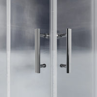 Box doccia 70x90 cm angolare scorrevole vetro 6mm stampato h190 | Tenerife