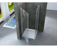 Box Doccia 8mm Anta Battente Totale e Lato Fisso - Venus - 70x100