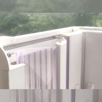 Box doccia apertura centrale curvo 80x80 90x90, misura 80x80