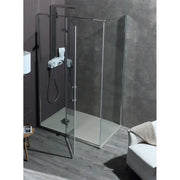 Box Doccia Battente Anticalcare 8mm Infinity - 89x128