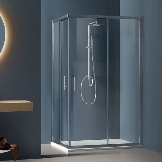 Box Doccia ECO 6mm Porte Scorrevoli H190 - 120x120