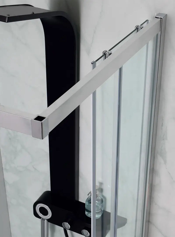 Box Doccia EASYFLEX 6mm Porte Scorrevoli Anticalcare H200 - 79x139