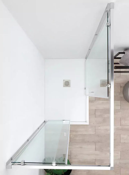 QUICK | Box Doccia 6mm Porte Scorrevoli Anticalcare Montaggio Rapido - 79x139