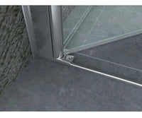 Box Doccia 8mm Anta Battente Totale e Lato Fisso - Venus - 90x90