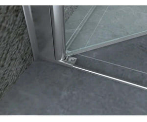 Box Doccia 8mm Anta Battente Totale e Lato Fisso - Venus - 90x90