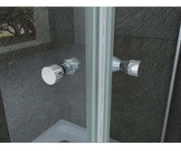 Box Doccia 8mm Anta Battente Totale e Lato Fisso - Venus - 80x90