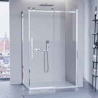Box Doccia Cristallo 8mm Anticalcare Porta Scorrevole - E4.0 - 75x160