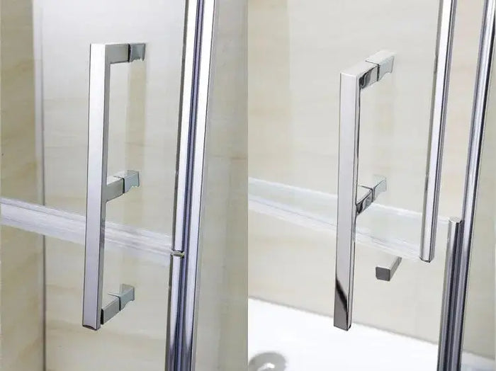 Box Doccia Per Disabili Cristallo 6mm H190cm - 80x80