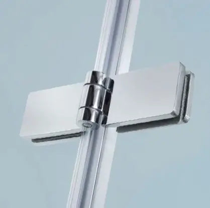 Box Doccia Anticalcare 6mm Due Lati A Libro Apertura Interna Esterna - 90x90