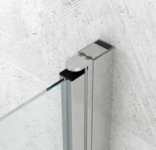 Box Doccia H190 Doppia Anta a Libro Frameless Trasparente 6mm - 68x88