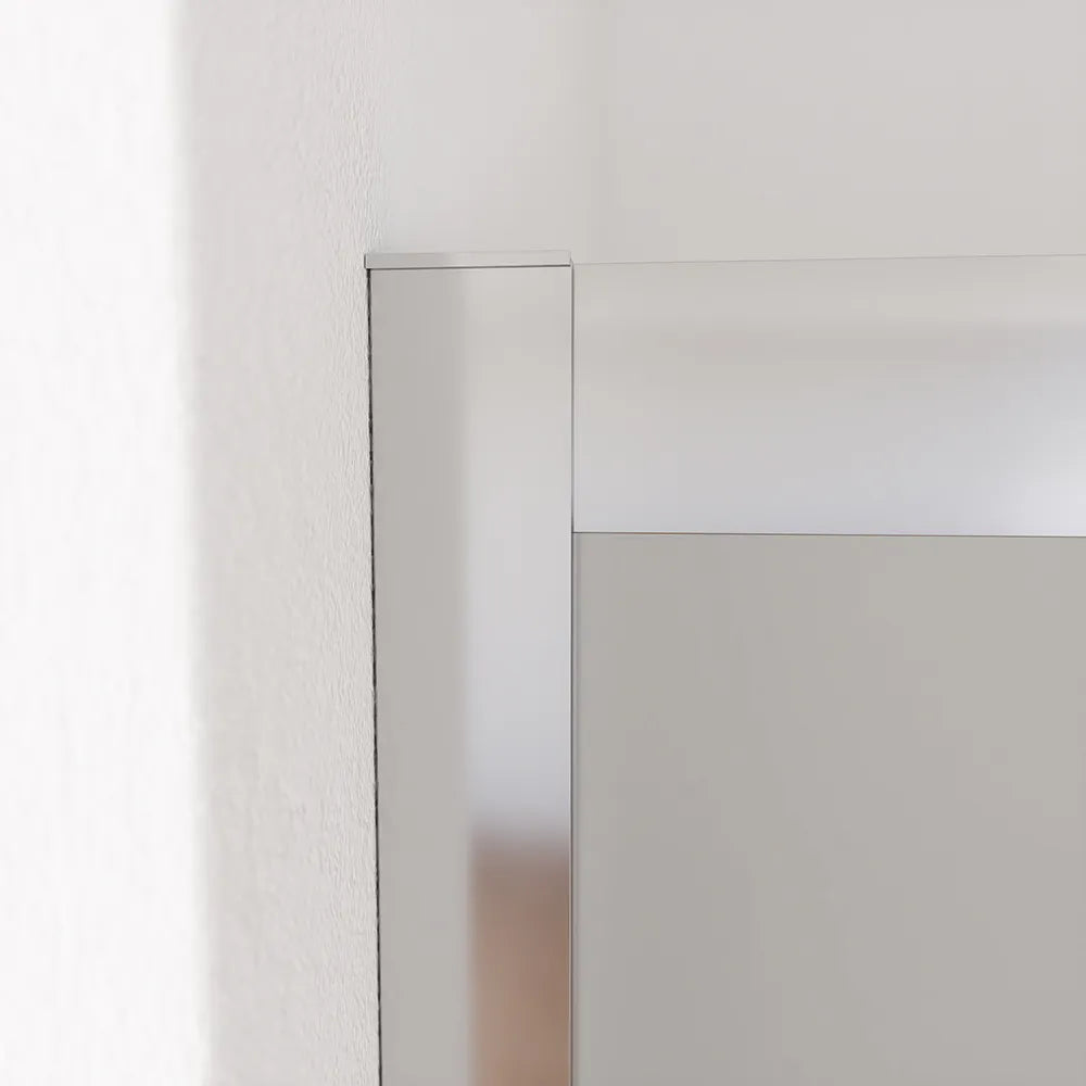 Box doccia angolare 90x190 cm vetro 6mm opaco apertura 2 ante scorrevoli | Favignana