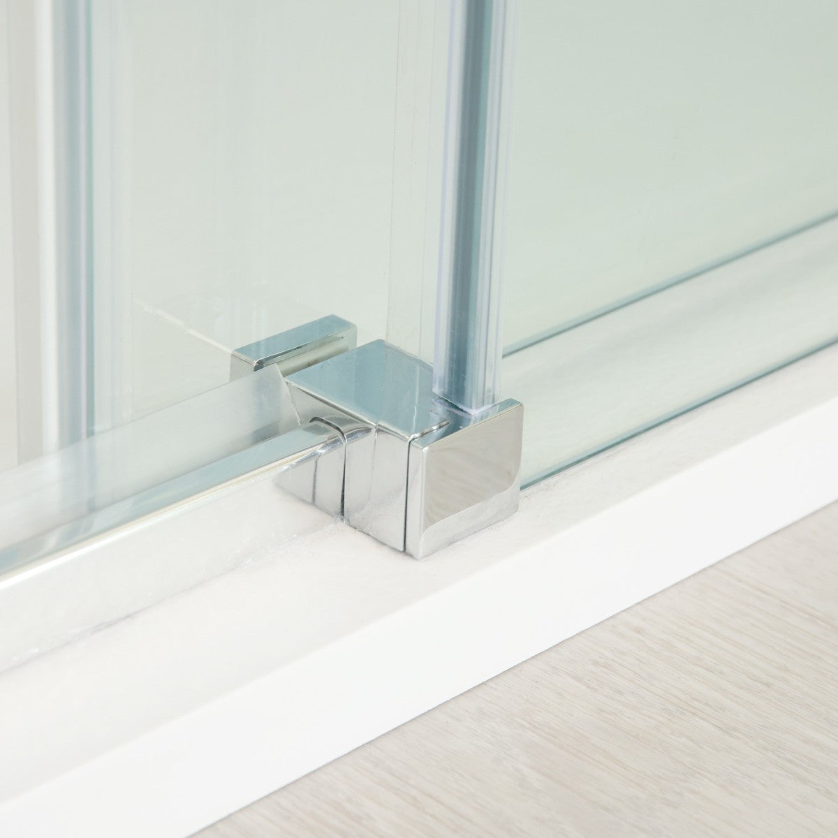 Box doccia tre lati con parete fissa 8mm h200 anticalcare target, misura 70x150x70
