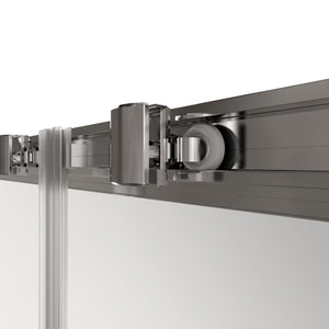 Box doccia due lati scorrevole cristallo 6mm h195 anticalcare lagoa duo, misura 80x120